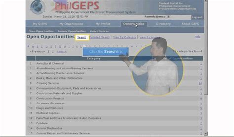 philgeps splash open opportunities|Opportunities: Search by Category .